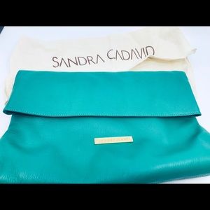 Sandra Cadavid leather folding purse